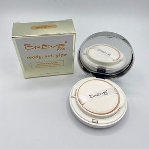 The Crème Shop | Cushion Highlighter | Ready Set Glow – Gold Glow | BNIB